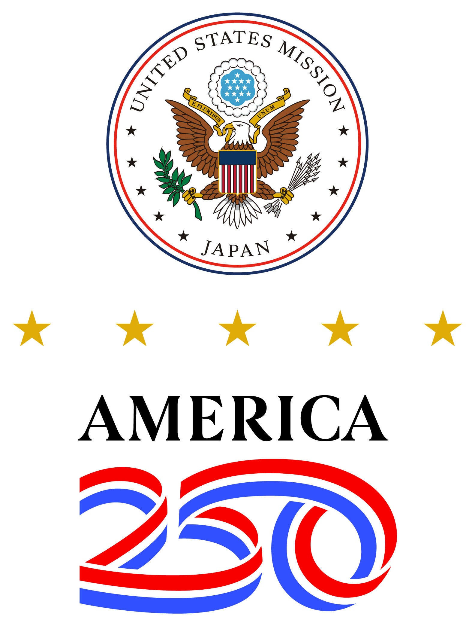 米国建国250周年「America250」記念ロゴ