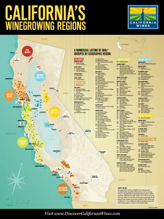 カリフォルニア 地図